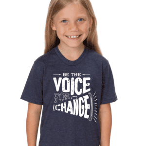 Be The Voice For Change - Child Tee