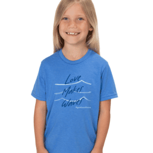 Love Makes Waves - Youth Tee